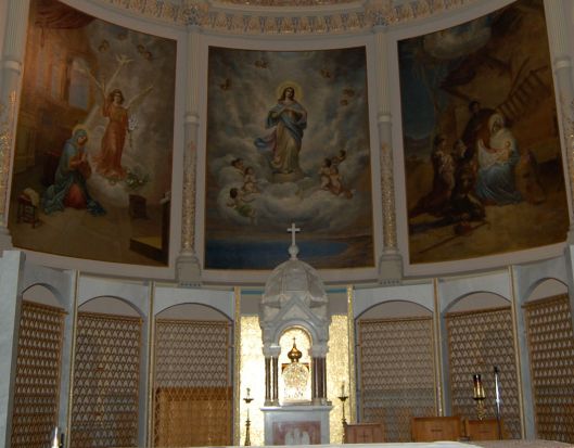 main altar miraculous medal shrine