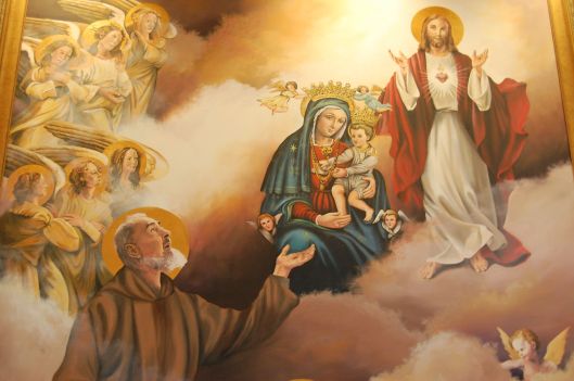 painting in Our Lady of Grace Chapel