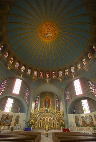 dome of cathedral overview photo
