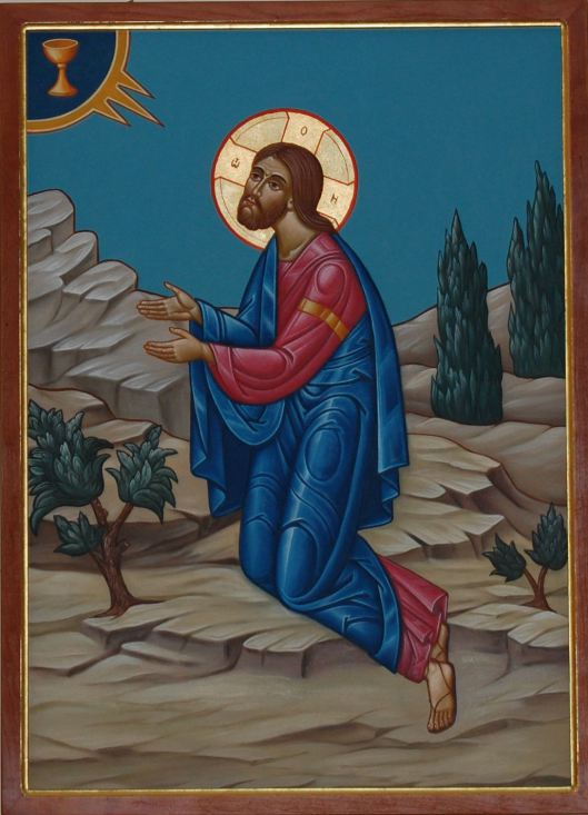 Jesus at the Garden of Gethsemane