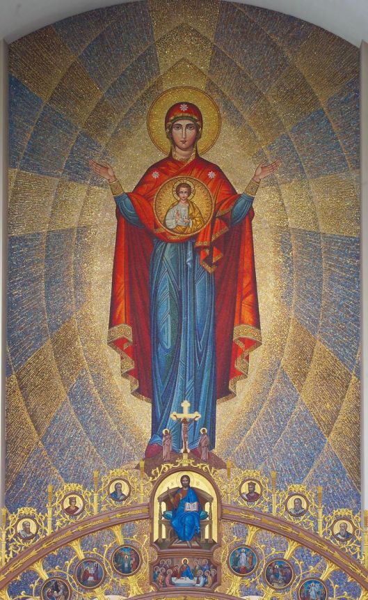 mary at Immaculate concept large He who is mighty has done great things for me, and holy is his name.