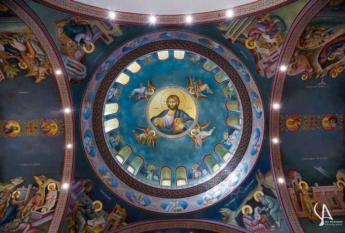 three lights upper pantocrator